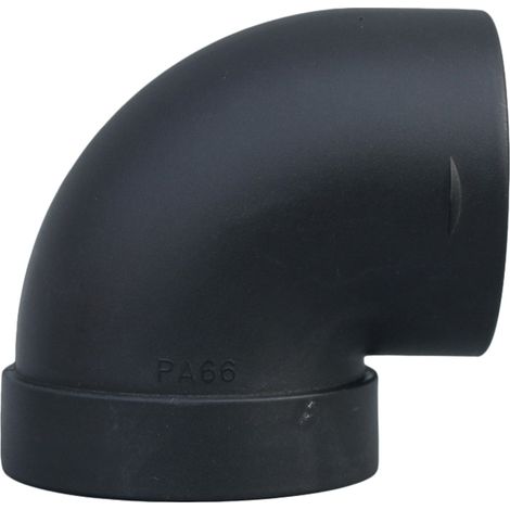 Raccord de tuyau en plastique, coude de sortie pour conduit d'air, raccord de tuyau résistant aux hautes températures, accessoires de tuyauterie (1/5)