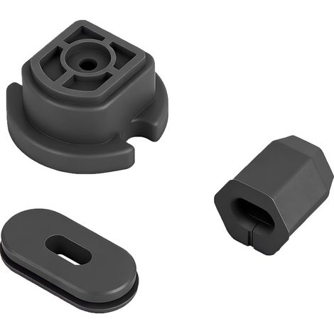 Dust cover and fixed pad for Xiaomi 4 Lite 2nd generation electric scooter, three-piece silicone set