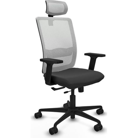 Silla piqueras y crespo Haches negro espuma alta densidad (1/2)