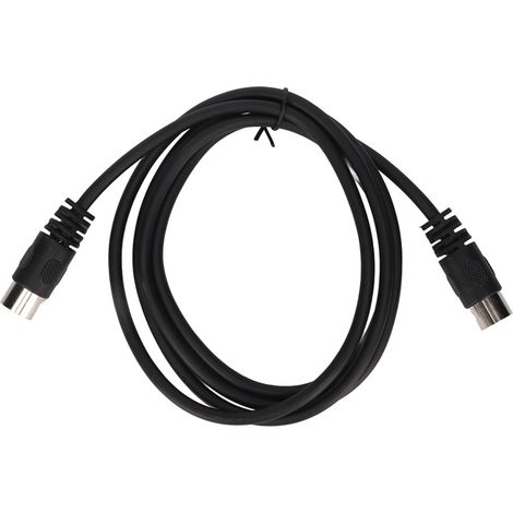 Adaptateur DIN 5 Broches Mâle vers Mâle, Câble d'Extension Flexible PVC 1.5m pour Équipements Audio-Vidéo (1/5)