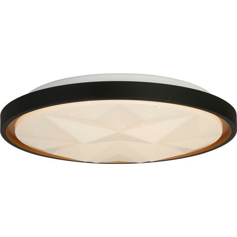 Searchlight Satellite Faretto LED a filo, nero con diffusore effetto stella (1/3)