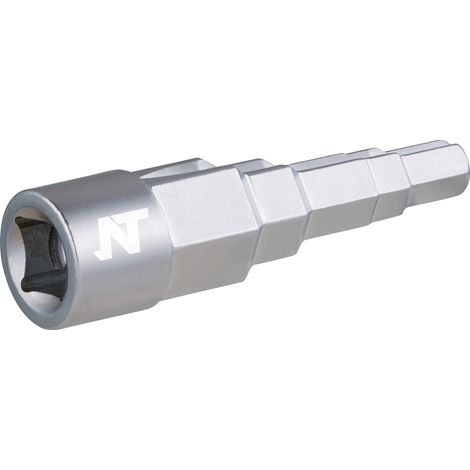 Clé de montage étagée universelle 5 niveaux carré de 13 mm (1/2') pour radiateurs et installations sanitaires Noyon et Thiebault (1/5)
