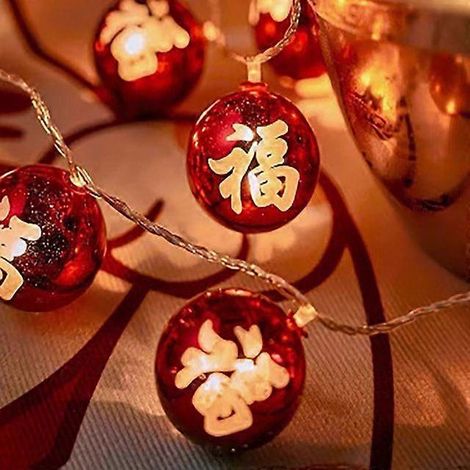 Guirlande lumineuse féérique de 1,5 m avec boules de Noël étanches et LED en forme d'étoile, idéale pour décorer votre sapin de Noël ou votre maison pour le Nouvel An. Style : E (1/5)