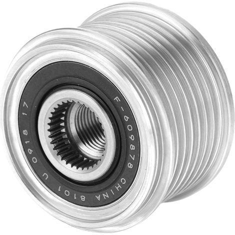 Poulie d'embrayage d'alternateur F 609878, composants de moteur en fonte compatibles avec Nissan Tiida (1/5)