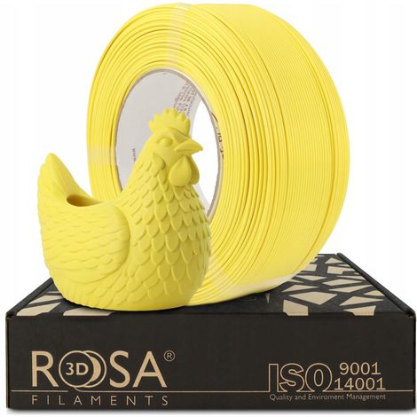 Filamento PLA Speed Speed giallo zenzero opaco per stampa 3D ReFill (1 kg / 1,75 mm) (1/4)