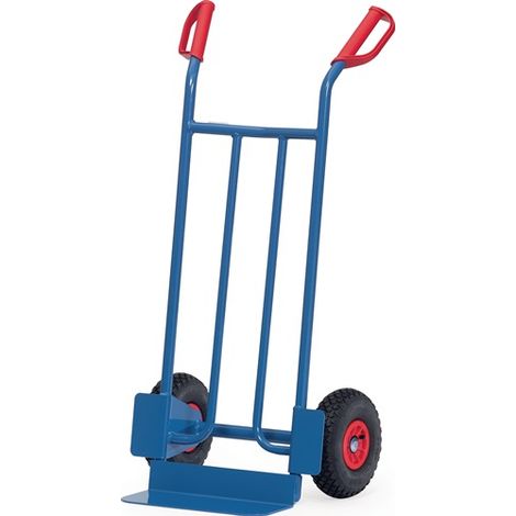 FETRA Sackkarre H.1150mm Schaufel-L150xB400mm Luft-Bereifung Trgf.250kg blau - B1115L (1/3)