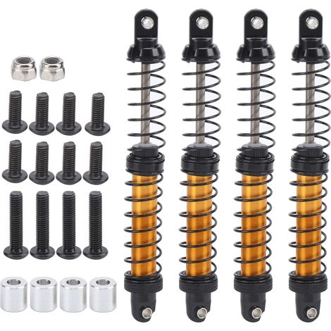 Amortisseur pour TRX4 D90 D110 SCX10 90046 1/10 Voiture RC Amortisseurs 122mm (1/5)