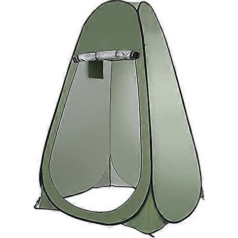 Tente pop-up extérieure, douche portable pour camping, toilette de camp, cabine d'essayage extérieure, vert (1/5)