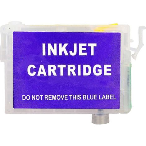 Cartouches d'encre pour imprimantes Stylus S22 SX125 SX130 SX230 SX235W SX420W SX425W Jaune (T1284)