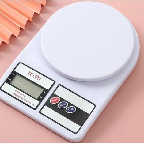 Balance de cuisine électronique, balance alimentaire numérique avec fonction tare, écran LCD, précision au gramme, format compact (1/3)
