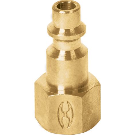 Conector rápido de latón para compresor - H 1/4