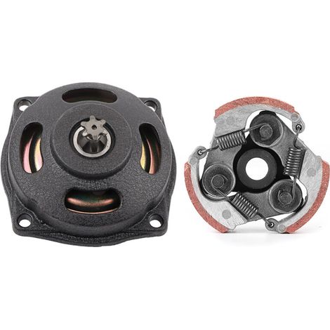 Kit de boîte de vitesses à embrayage à tambour à 6 dents et accessoires pour mini-scooters 47-49cc et mini-scooters à quatre roues. (1/5)