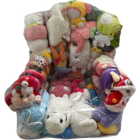 Puf impermeable para guardar peluches, cierre de cremallera transparente para dormitorio, sofá o residencia estudiantil.