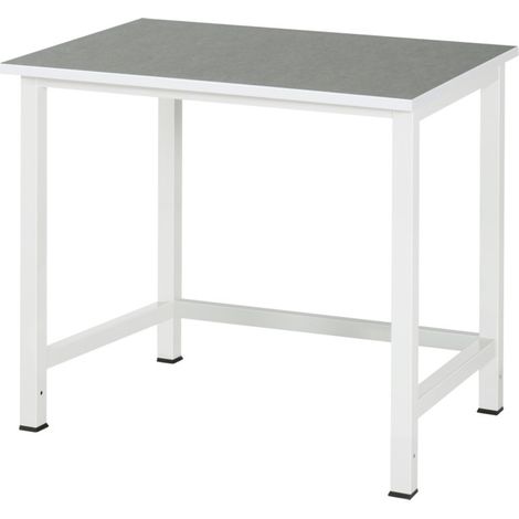Table de travail Rau linoléum/planche universelle LxPxH 1000x800x825 mm