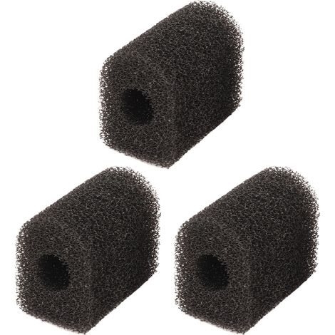Rouleaux d'éponge filtrante d'aquarium, lot de 3 pièces, filtration efficace, anti-bouchage, rechange sûr (1/5)