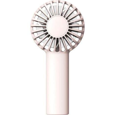 Ventilateur portable sans fil rechargeable par USB, idéal pour le camping, la randonnée et les pique-niques d'été. (1/5)