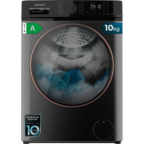 Lavadora Cecotec Bolero DressCode 10610 Inverter Steel A 10kg 1400rpm (1/5)