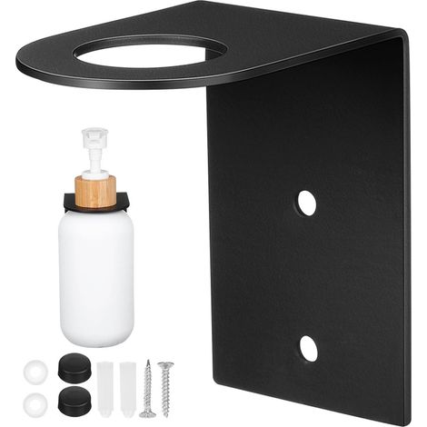 Porte-shampoing de douche Hemobllo pour support mural en acier inoxydable, compatible avec savon et accessoires de salle de bain (1/5)
