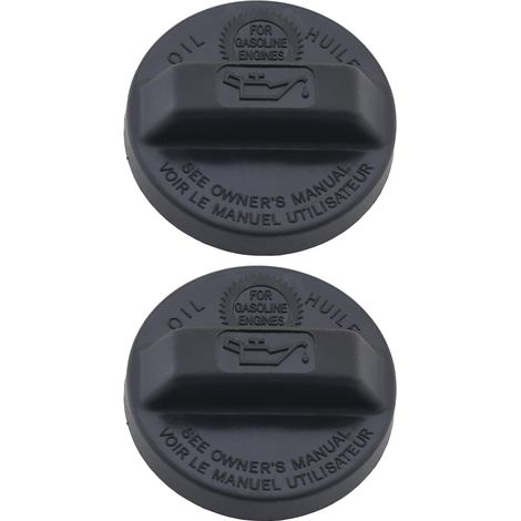 Couvercle de bouchon de remplissage d'huile moteur pour Honda Civic, CR-V, Pilot, Element, Accord, Odyssey 15610-RAA-A01, 15610-P5G-000 (1/5)