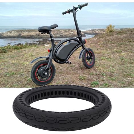 Pneu plein increvable 14 x 2,125 pour vélo électrique et scooter électrique. Pneu increvable 14 pouces, résistant aux crevaisons.