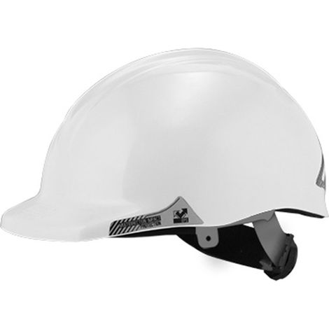 Casco de albañil "CT-2" reflec homologado color blanco NZI