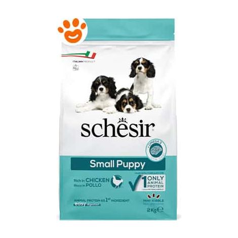 Schesir Dog Small Puppy Pollo - Sacco 2 Kg -
