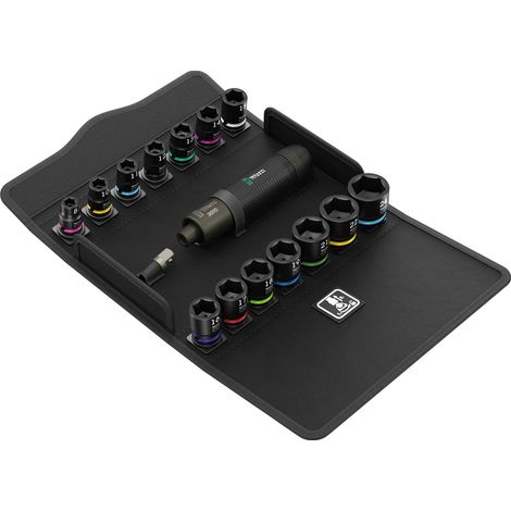 Wera 2090/16 Impaktor Schlagschraubendreher Set 1, metrisch, 3/8", 16-tlg. (1/5)
