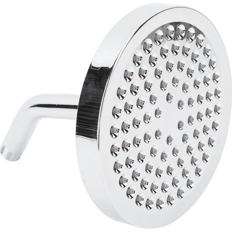 Hochdruck-Regendusche, wassersparend, für Bad, Zuhause und Hotel, 15 cm (6 Zoll), Silber (1/5)
