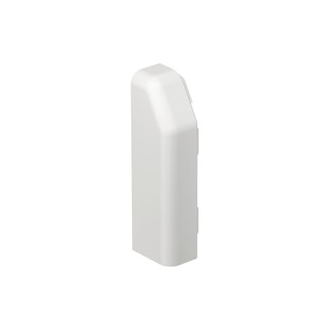 Obo Bettermann SL ESli2070 rws Endstück Links SL 20x70 9010, PVC, reinweiß, RAL 9010