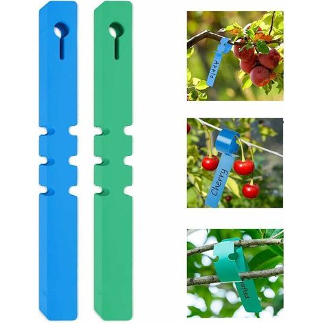 étiquettes de Plantes de Jardin 200 Pièces, Etiquette Arbre Fruitier étiquette Semis Plastique Couleur étiquette Jardinage Marqueur de Jardin Etiquette Potager Reutilisable (1/5)