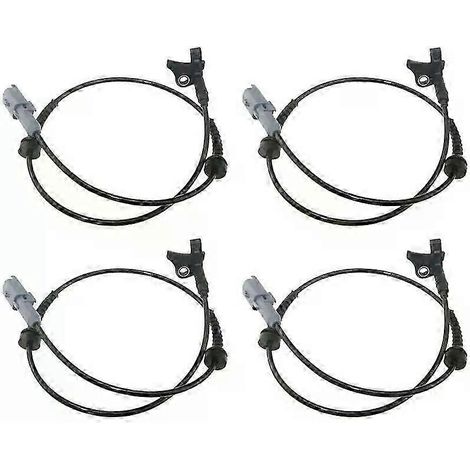 4x Passend für Peugeot 307, 308, 408, 3008, Citroen C4L, Hinterrad-Drehzahlsensor, ABS-Drehzahlsensor vorne und hinten, ABS-Sensor 9811802580-JXLGV (1/5)