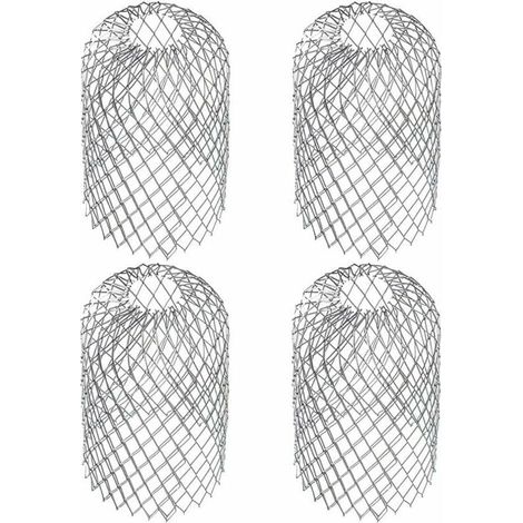 Gutter Filters, Gutter Strainers, Gutter Nets, Leaf Catchers, Leaf Guards, Gutter Covers, Stainless Steel, 6.69 x 3.15 Inch MUMU (1/4)