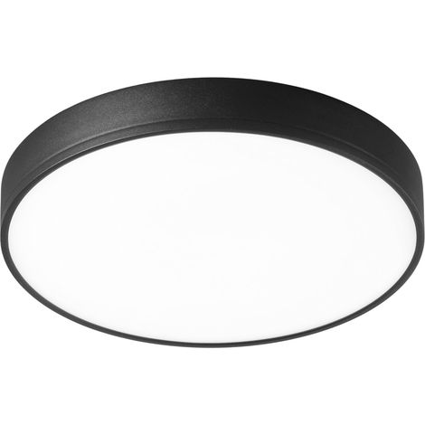PLAFONIERA LED KLIO NERA 64,8W 6200LM 4000K 40X5,1CM (1/2)