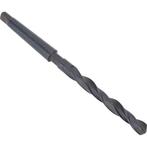 Foret hélicoïdal à queue conique en acier rapide avec revêtement noir, 11 mm (1/5)