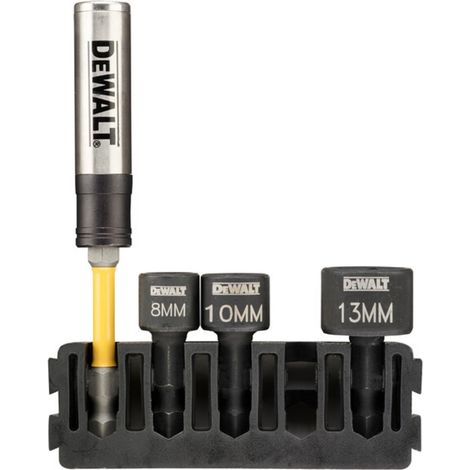 Dewalt DT70826 4pc Stubby Nut Driver and Torsion Bit Holder