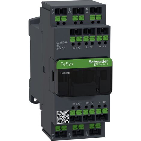 Schneider Electric SCHÜTZ 3P 9A 24VDC GL SNAPIN (LC1D09ABL) (1/2)