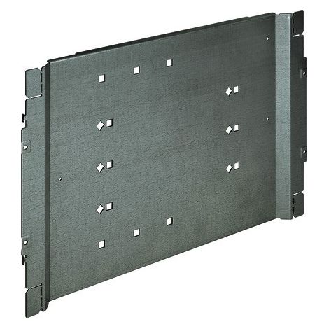 Piastra Di Fissaggio Guida Din35 Per M1 160/M2 250 Mas (Bticino Cod. 9531P/12)