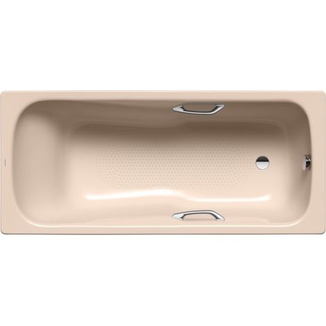 Baignoire Dyna Set Star Bahama beige entièrement antidérapante 160x70cm (1/2)