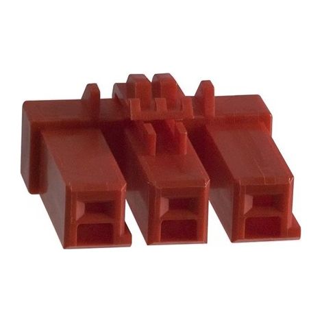 Connettore DF22 porta femmina 3 vie rosso