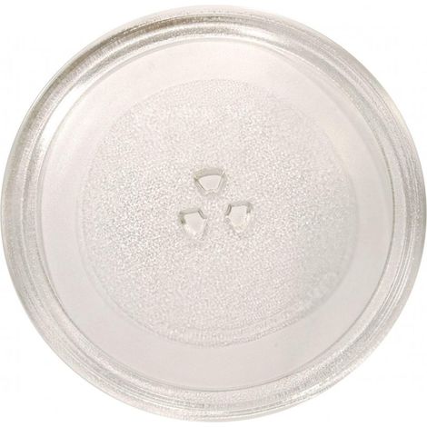 PIATTO GIREVOLE FORNO MICROONDE 245 MM 3 GANCI CENTRALE UNIVERSALE (1/2)