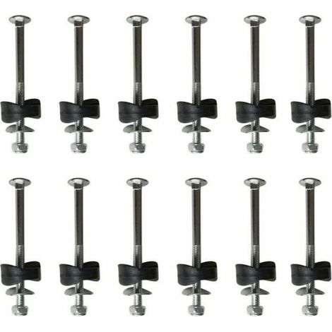 avec vis pour fixer le trampoline - accessoires de rechange pour trampoline, lot de 12 entretoises pour trampoline (1/4)