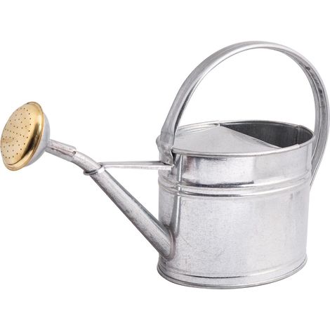 Arrosoir en acier galvanisé 1,75L – Finition résistante à la corrosion – Dimensions 31x12x22cm – Pour arrosage précis de plantes – Guillouard