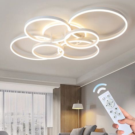 Lampe plafonnier LED minimaliste – 3 températures de couleur – 15–30 m² – design nordique maison (1/5)