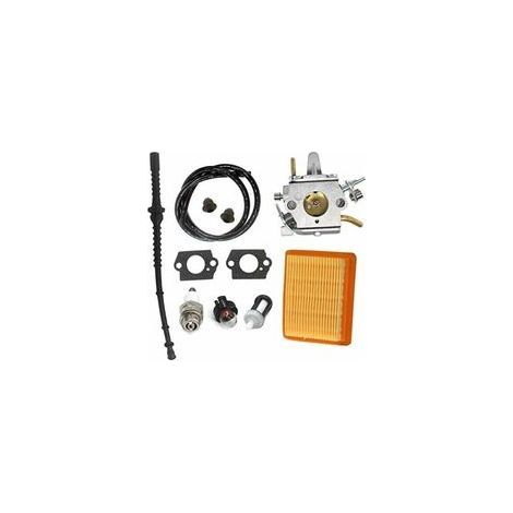 Carburateur Stihl FS400 FS450 FS480 SP400 SP450 avec filtre à air et tuyau à essence – Remplace Zama C1Q-S34H, 4128 120 0651 (1/5)
