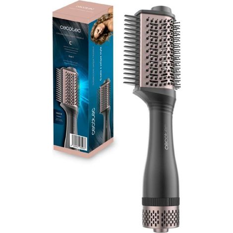 Cecotec Brosse Soufflante Ceramic Care Unique Triangle, Sèche rapide 1200 W, Tête En Céramique