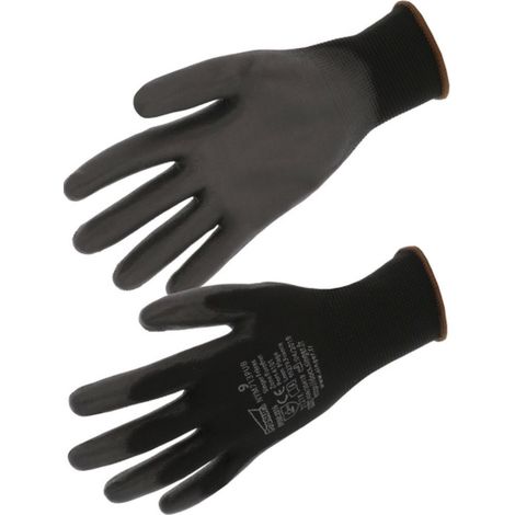 Guanti di protezione confortevoli per manipolazione precisa SINGER SAFETY (Lotto da 10) Nero 10 (1/3)