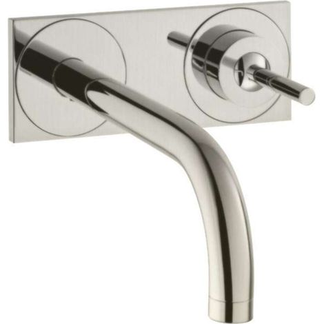 hansgrohe AXOR Uno Mezclador monomando de lavabo empotrado, placa (1/4)