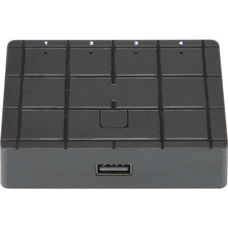 4-Eingang/1-Ausgang-USB-Schalter für Windows 7/8.1/10, PC-Peripheriegerät (1/5)