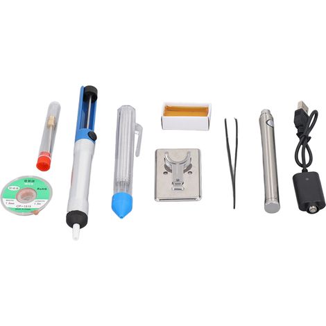 Kit de Fer à Souder Portable USB Rechargeable, Outil de Soudure Autonome à Batterie, Modèle 510, Intérieur Extérieur (1/5)
