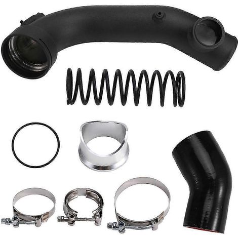 Kit de tuyau rigide d'admission d'air pour turbocompresseur avec soupape de décharge de 50 mm (Boot-Off). (1/5)